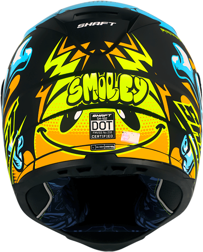 CASCO SHAFT 502 SMILEY YELLOW MATTE3