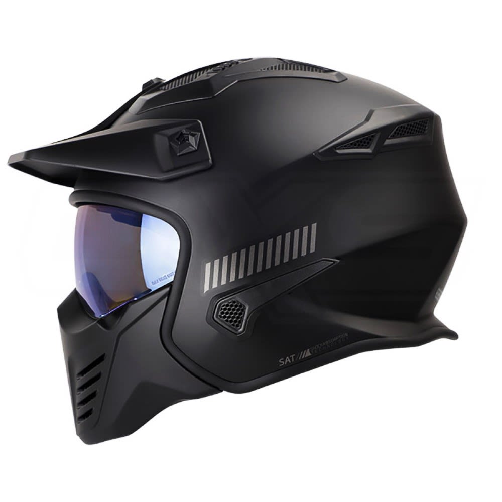 CASCO MODULAR SHAFT PILOT 225 VISOR BLUE1