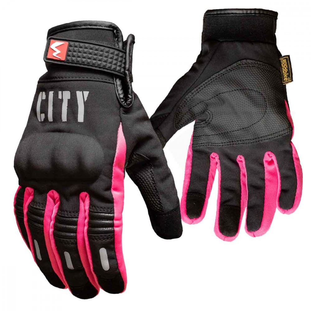 GUANTES MADBIKE CITY PINK1