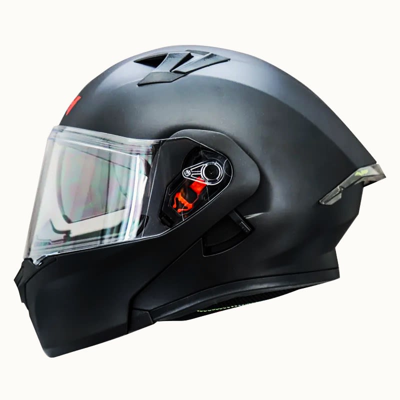 CASCO ABATIBLE ICH 3120 SOLID MATTE BLACK2