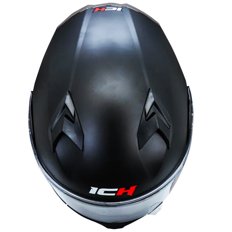 CASCO ABATIBLE ICH 3120 SOLID MATTE BLACK4