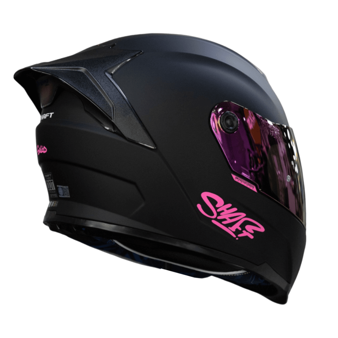 CASCO SHAFT 502 EVO SOLID BLACK PINK2