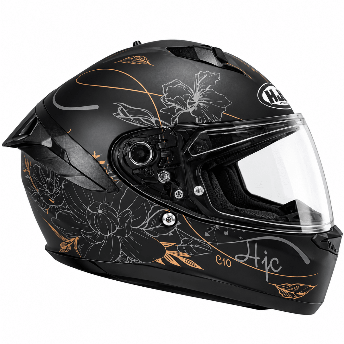 CASCO HJC C10 EPIK AERO BLACK GOLD4