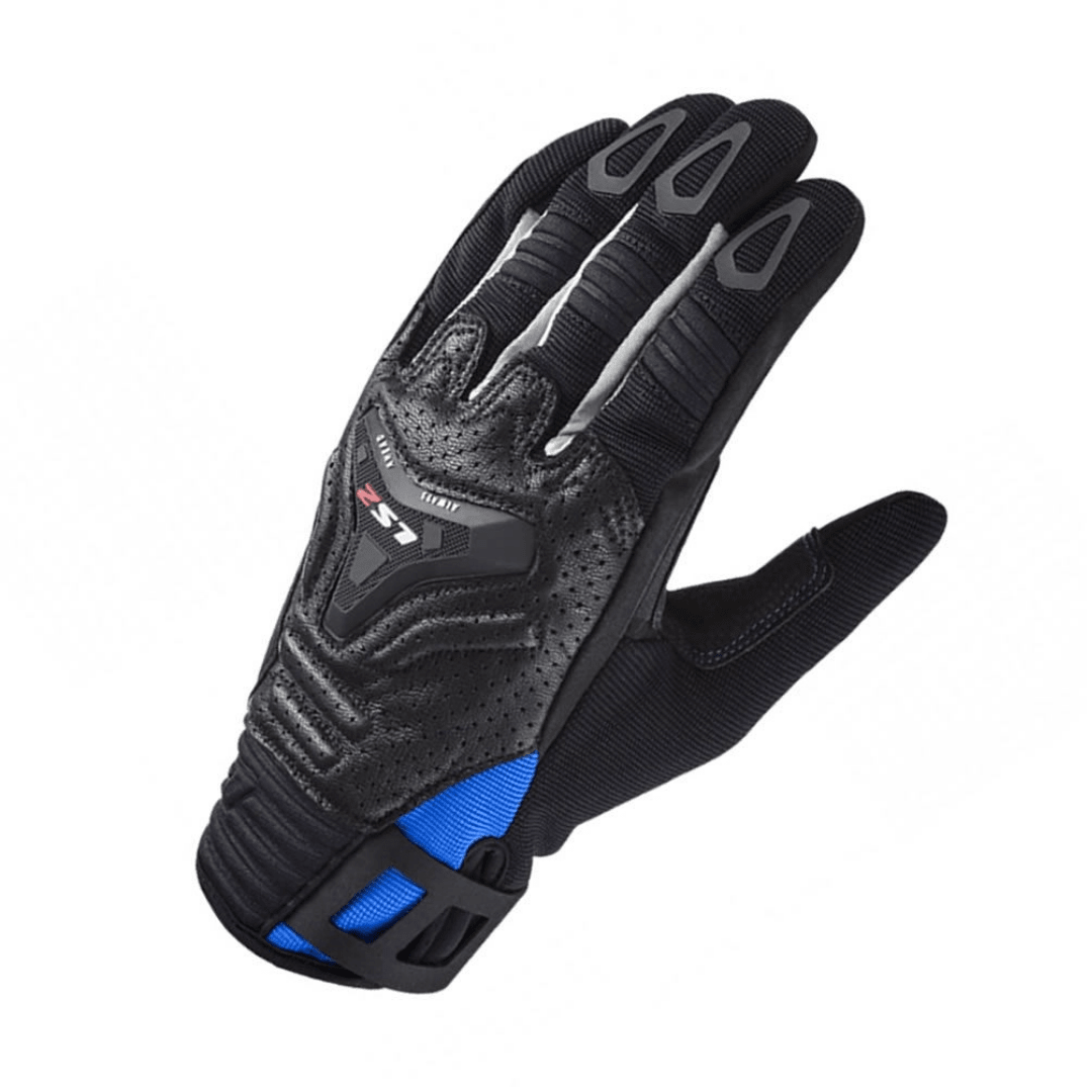 GUANTES LS2 ALL TERRAIN BLACK BLUE2