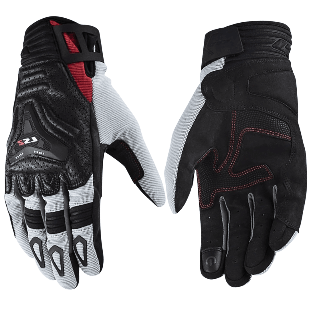 GUANTES LS2 ALL TERRAIN GRAY RED1