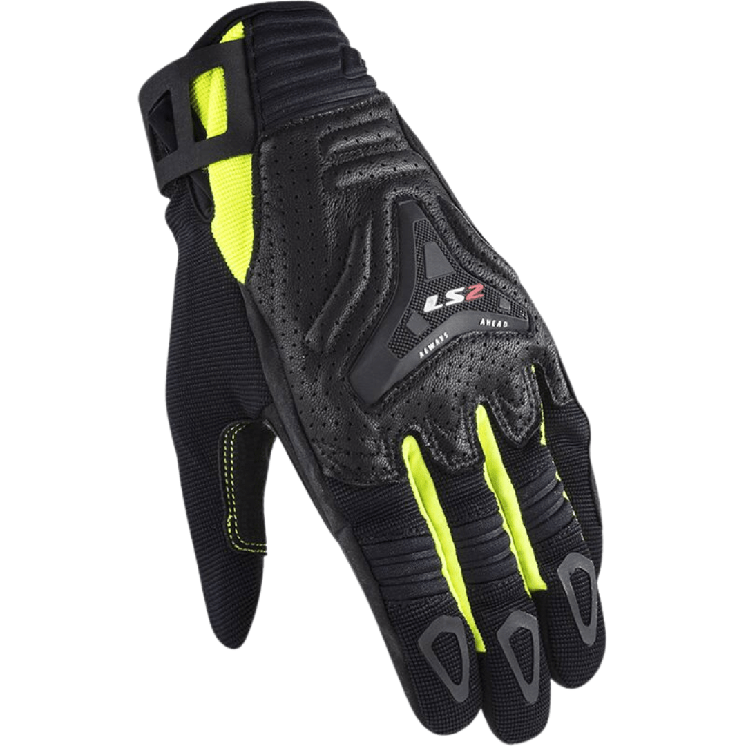 GUANTES LS2 ALL TERRAIN MAN YELLOW BLACK2