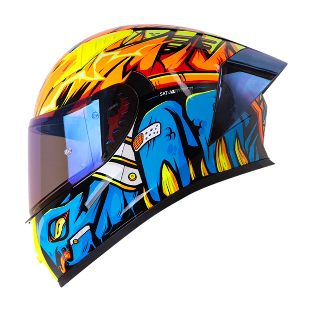 CASCO SHAFT 526SP ARMORED ORANGE BLUE1