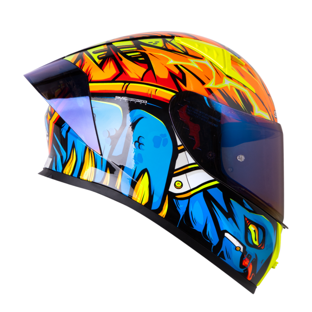 CASCO SHAFT 526SP ARMORED ORANGE BLUE2