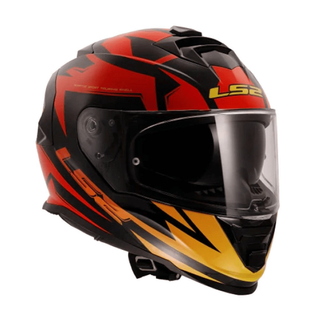 CASCO LS2 FF800 STORM II ATOMIK SHADOW RED2