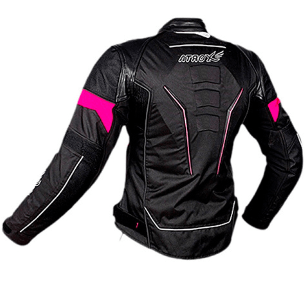 CHAQUETA ATROX AT2419 LADY BLACK PINK2