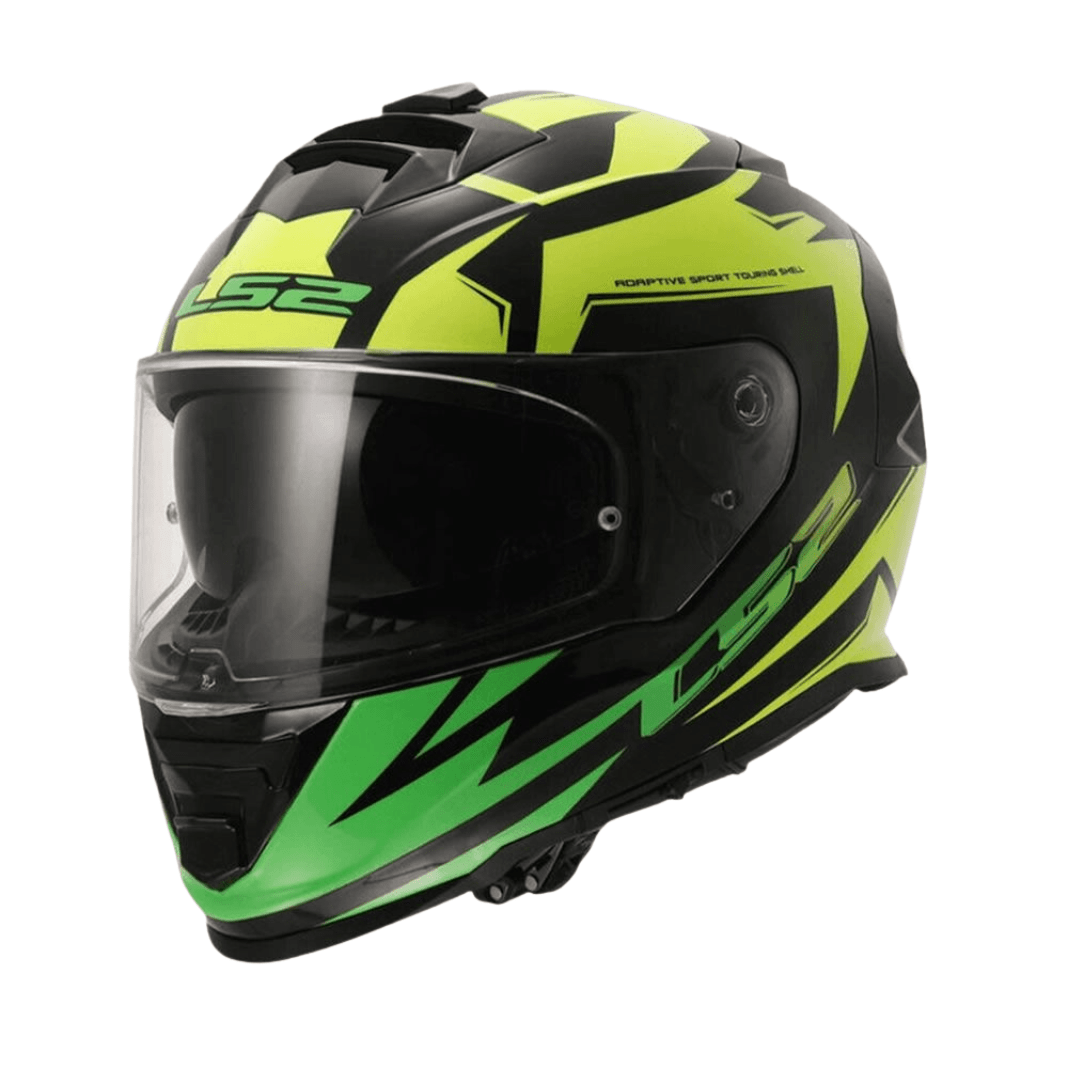 CASCO LS2 FF800 STORM II ATOMIK SHADOW YELLOW1