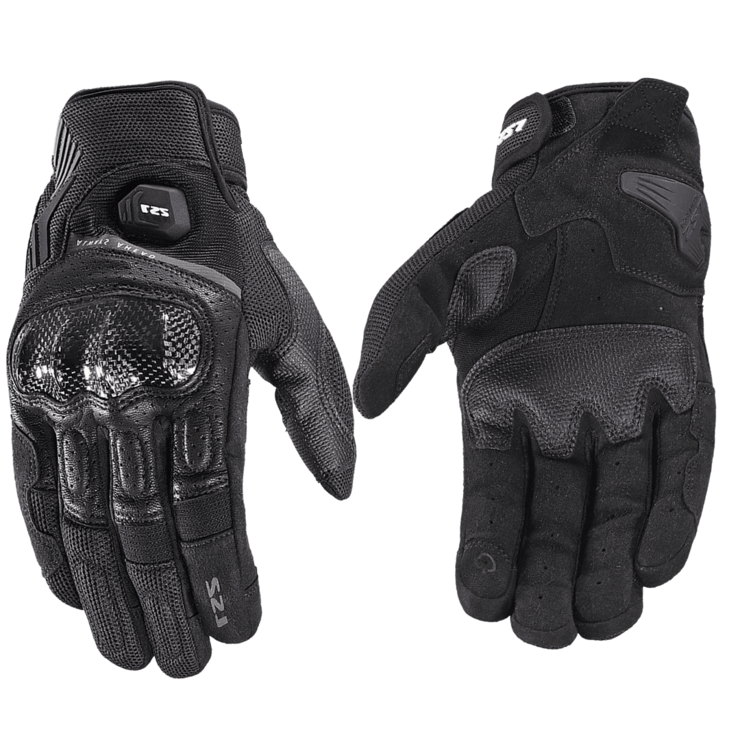 GUANTES LS2 ATOM BLACK1