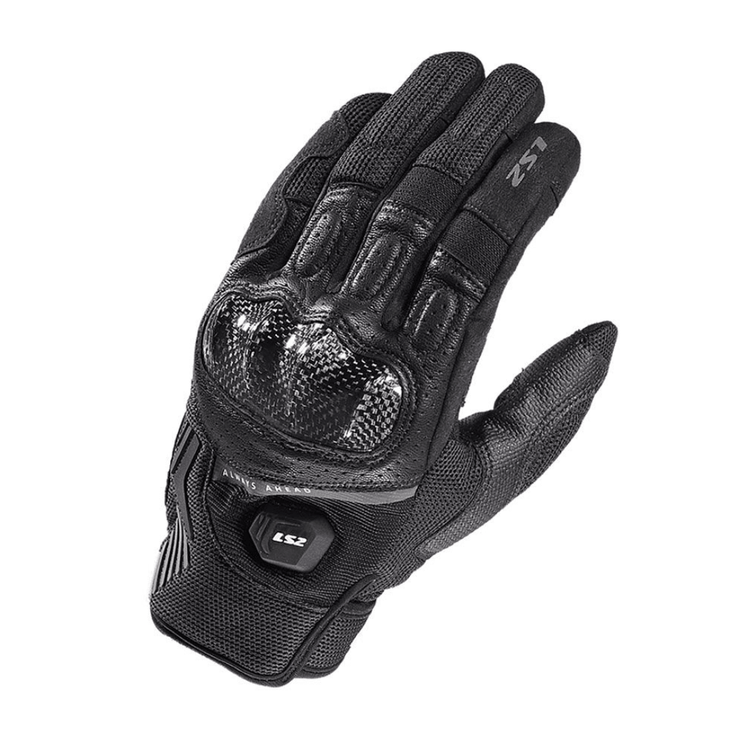 GUANTES LS2 ATOM BLACK2