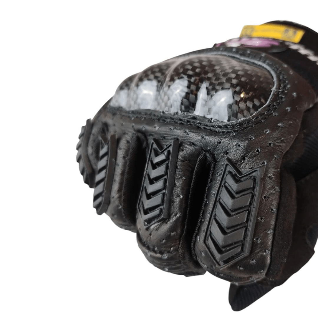 GUANTES ATROX BALI CUERO TEXTIL CE4325 PURPLE2