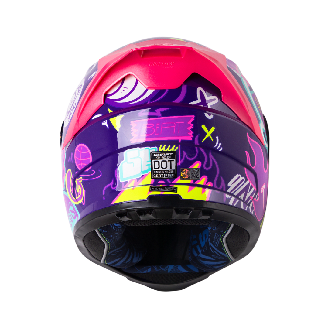 CASCO SHAFT 502 EVO BEAT PURPLE PINK4