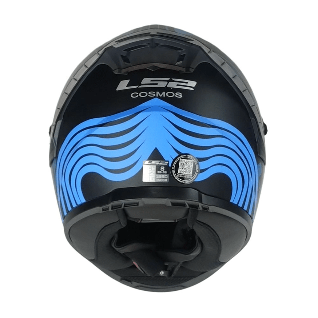CASCO LS2 FF816 COSMOS BEATS BLUE MATTE6
