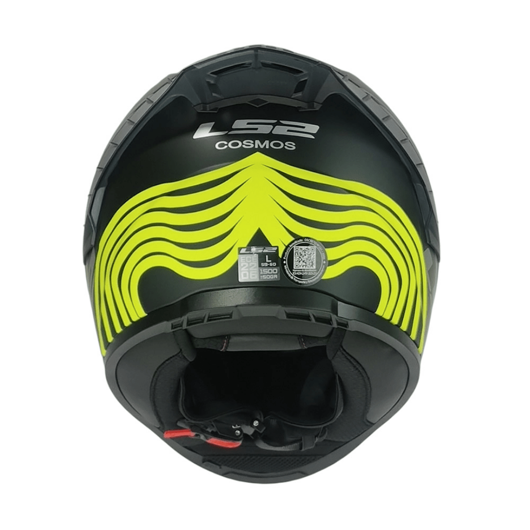 CASCO LS2 FF816 COSMOS BEATS GRAY YELLOW MATTE6
