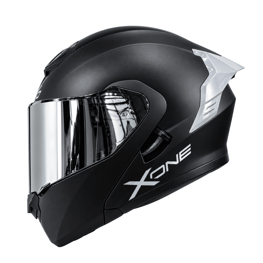 CASCO ABATIBLE XONE 3000RS BIG TYPE SOLID BLACK SILVER1