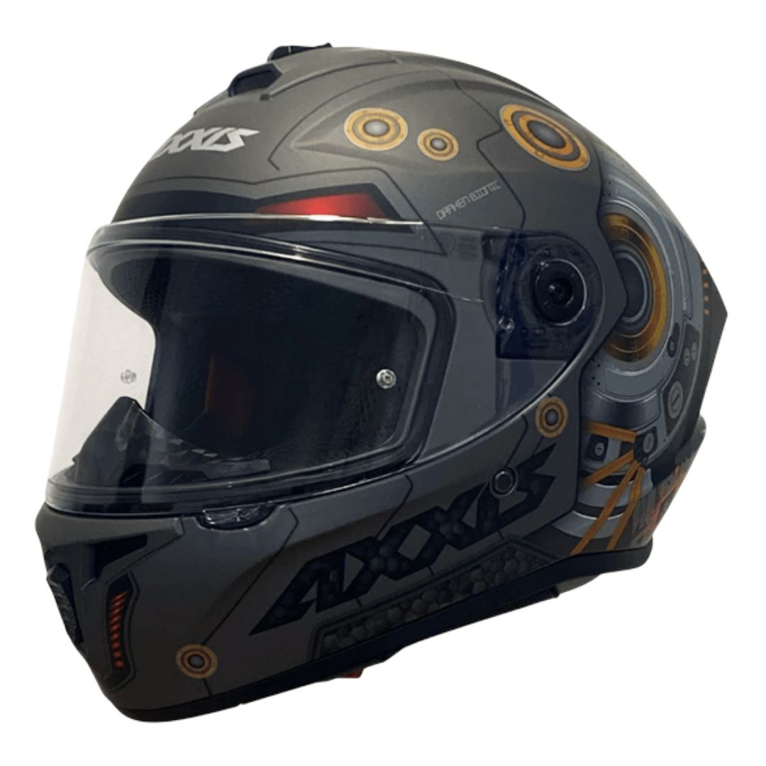 CASCO AXXIS DRAKEN S BIONIC A2 TITANIUM MATTE GRAY3