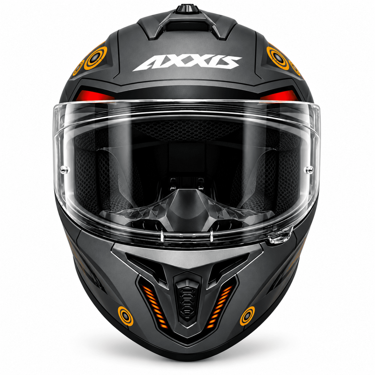 CASCO AXXIS DRAKEN S BIONIC A2 TITANIUM MATTE GRAY5