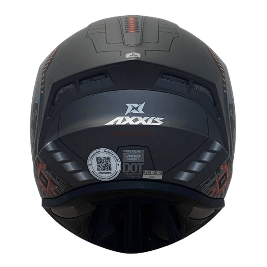 CASCO AXXIS DRAKEN S BIONIC A2 TITANIUM MATTE GRAY6