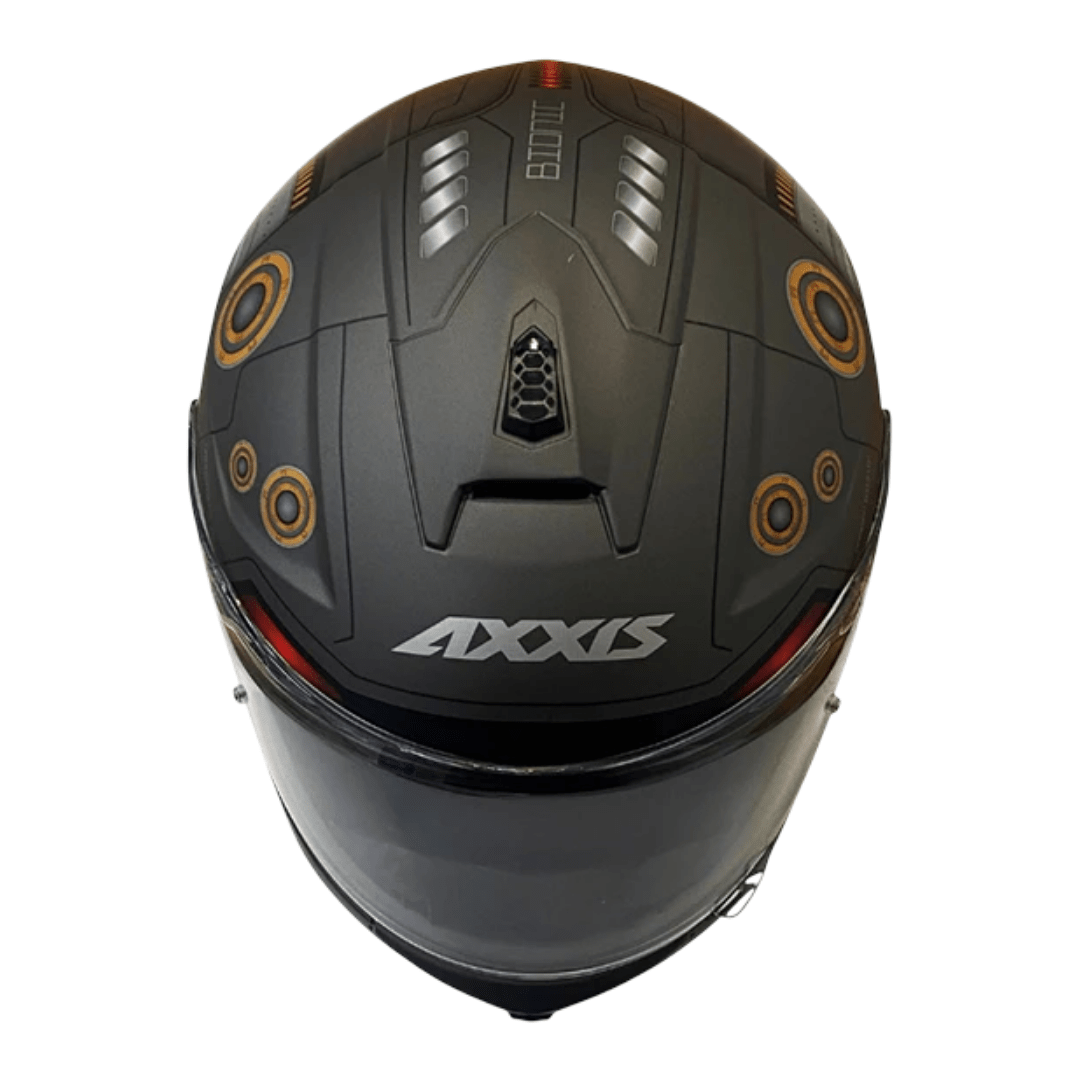 CASCO AXXIS DRAKEN S BIONIC A2 TITANIUM MATTE GRAY7