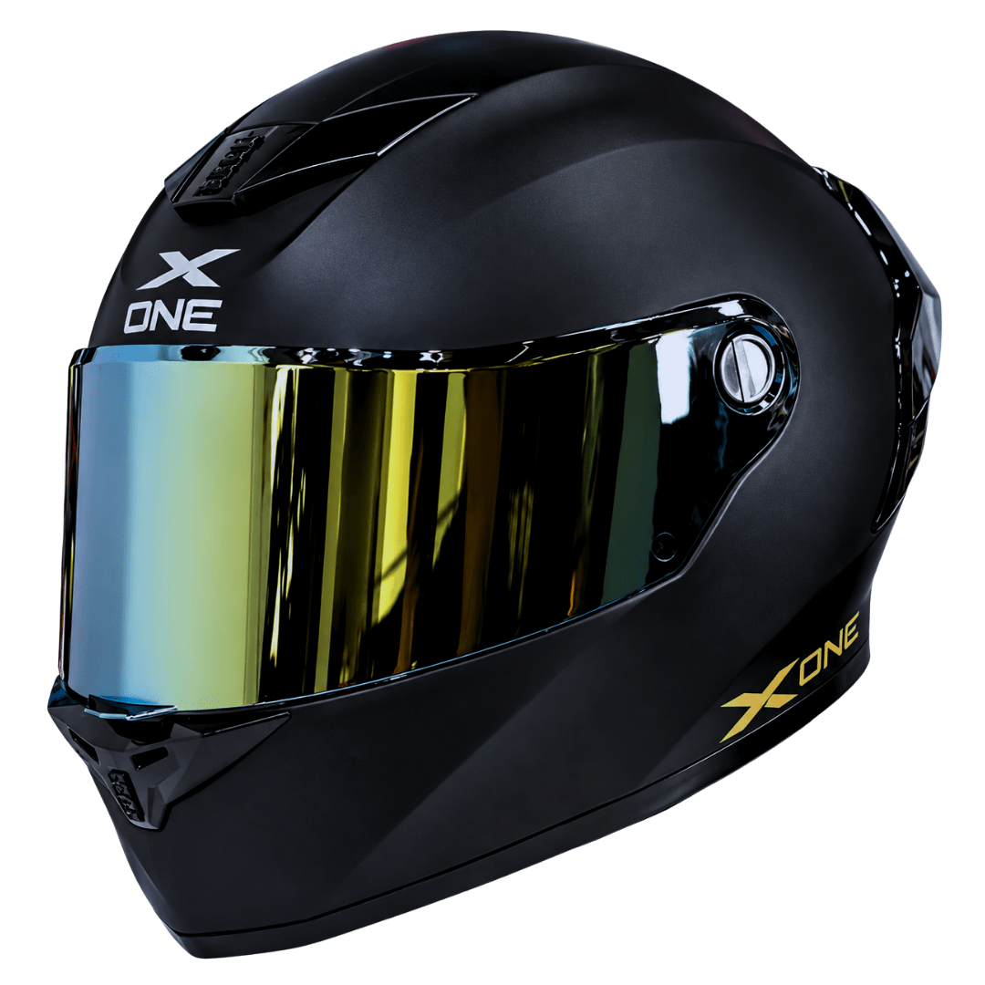 CASCO XONE 500RS BIG TYPE SOLID BLACK GOLD2