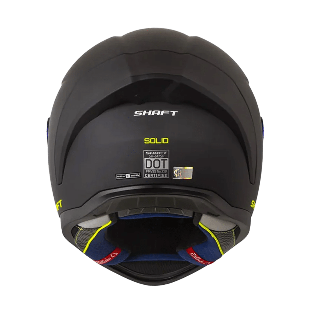 CASCO SHAFT 547SP SOLID BLACK YELLOW MATTE2