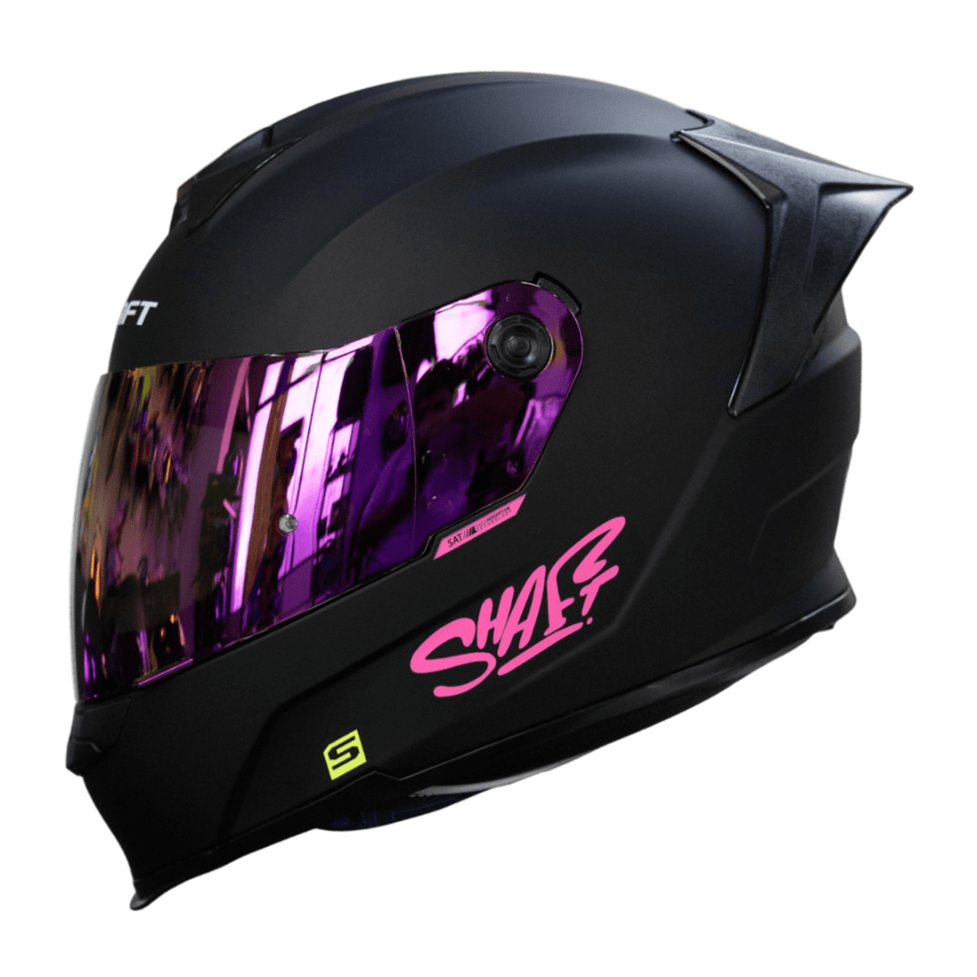 CASCO SHAFT 502 EVO SOLID BLACK PINK1