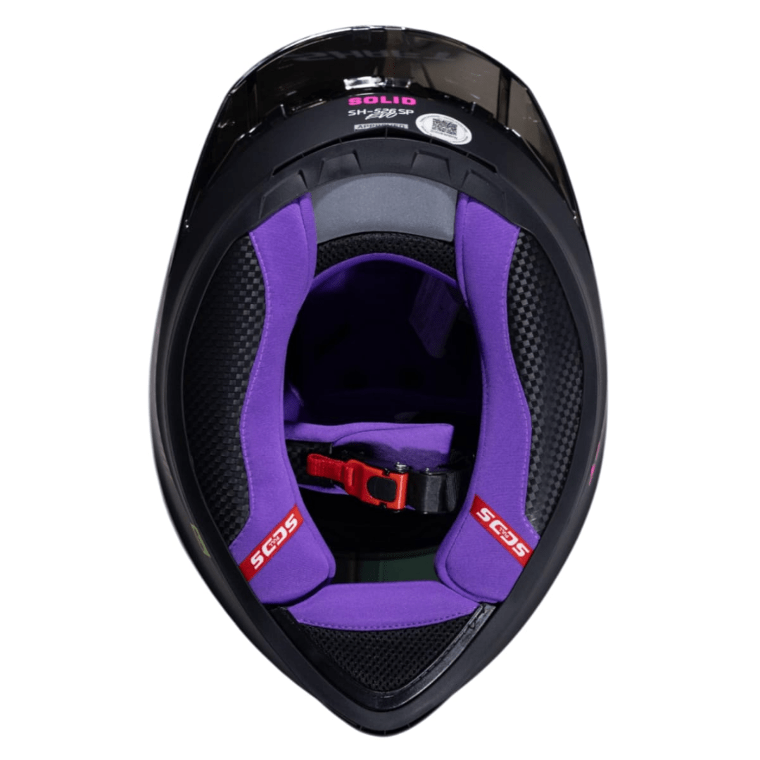 CASCO SHAFT 526SP EVO SOLID BLACK PINK MATTE5