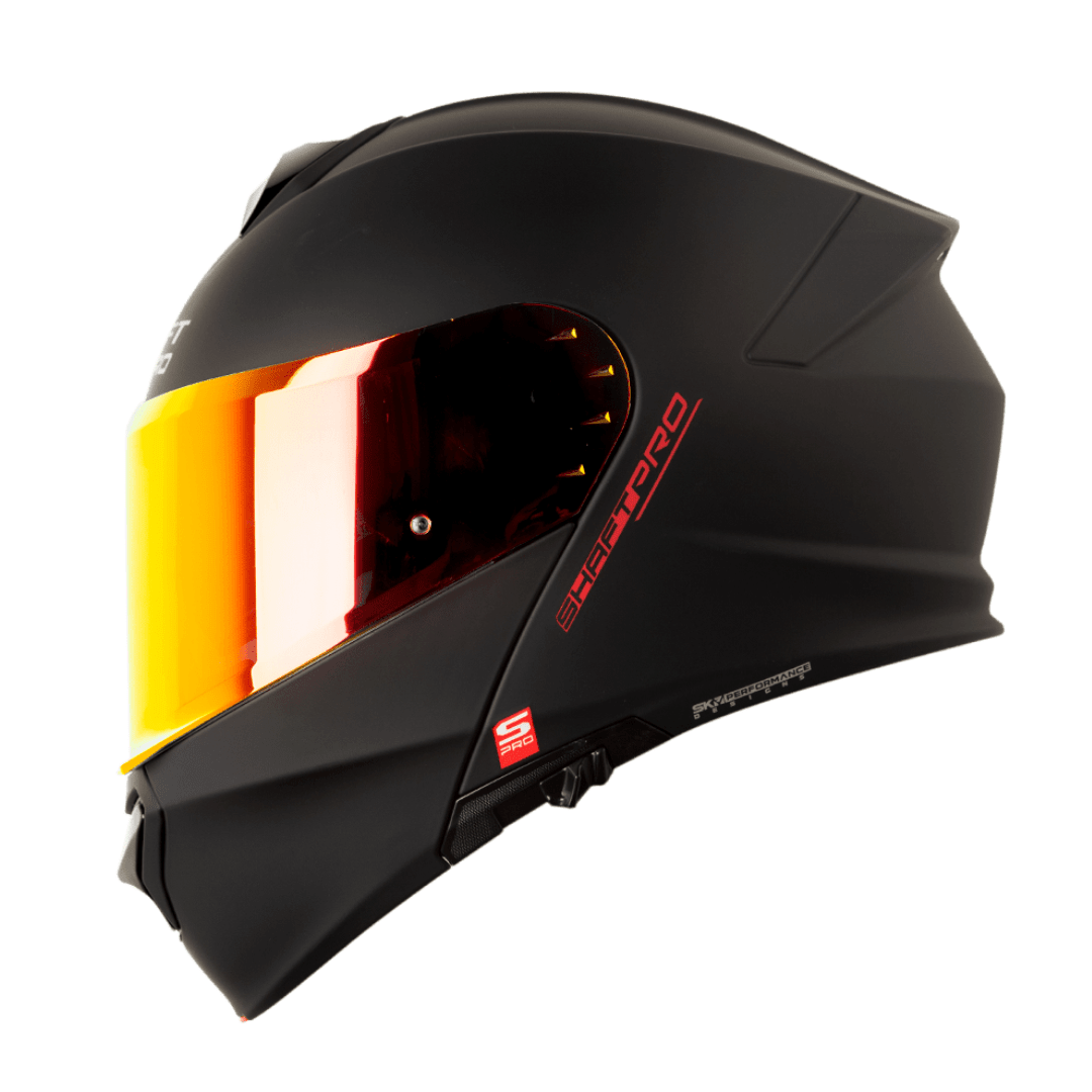 CASCO ABATIBLE SHAFT 4000DV SOLID BLACK RED1