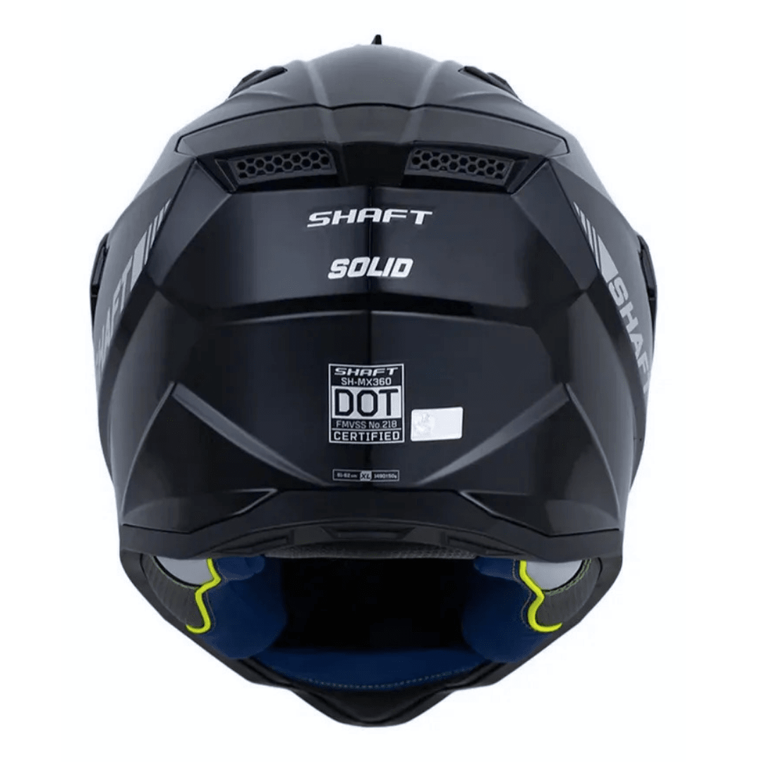 CASCO MULTIPROPOSITO SHAFT MX360 MATTE BLACK SILVER2