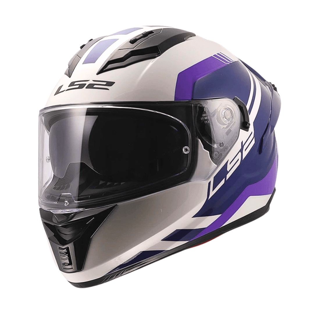 CASCO LS2 FF806 FUSION BLURE PERL WHITE PURPLE1