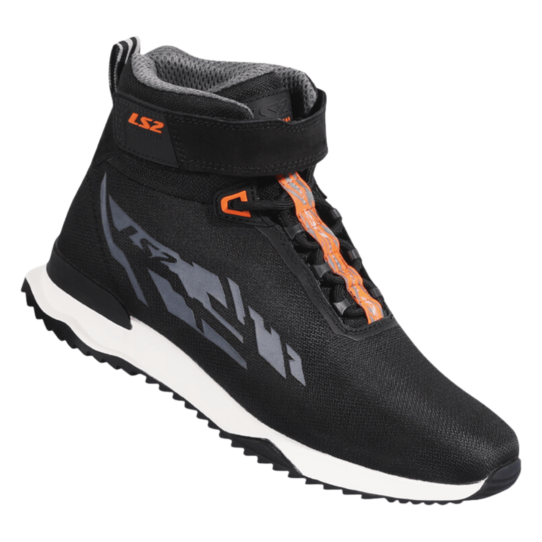 BOTAS LS2 ACRUX BLACK ORANGE2