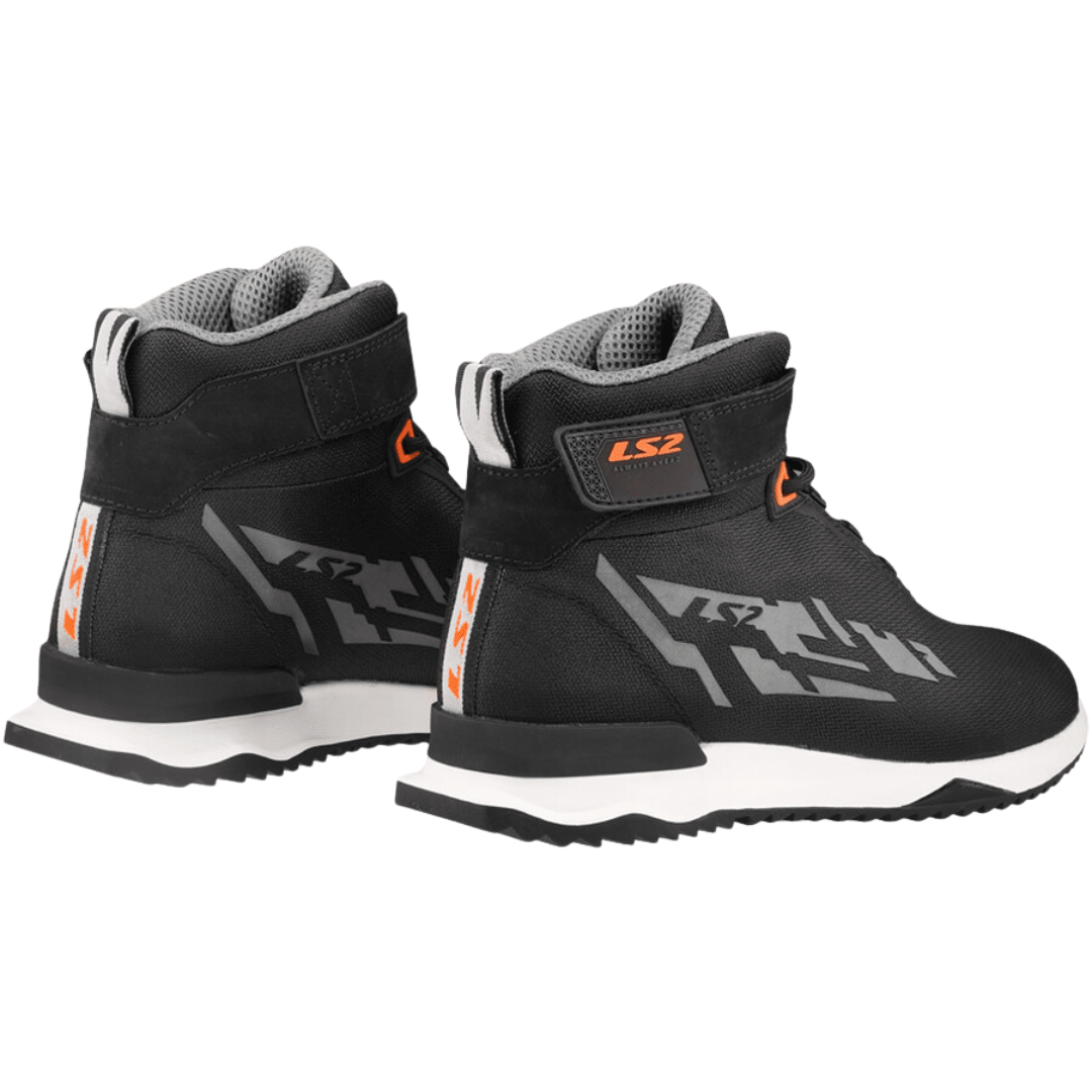 BOTAS LS2 ACRUX BLACK ORANGE5