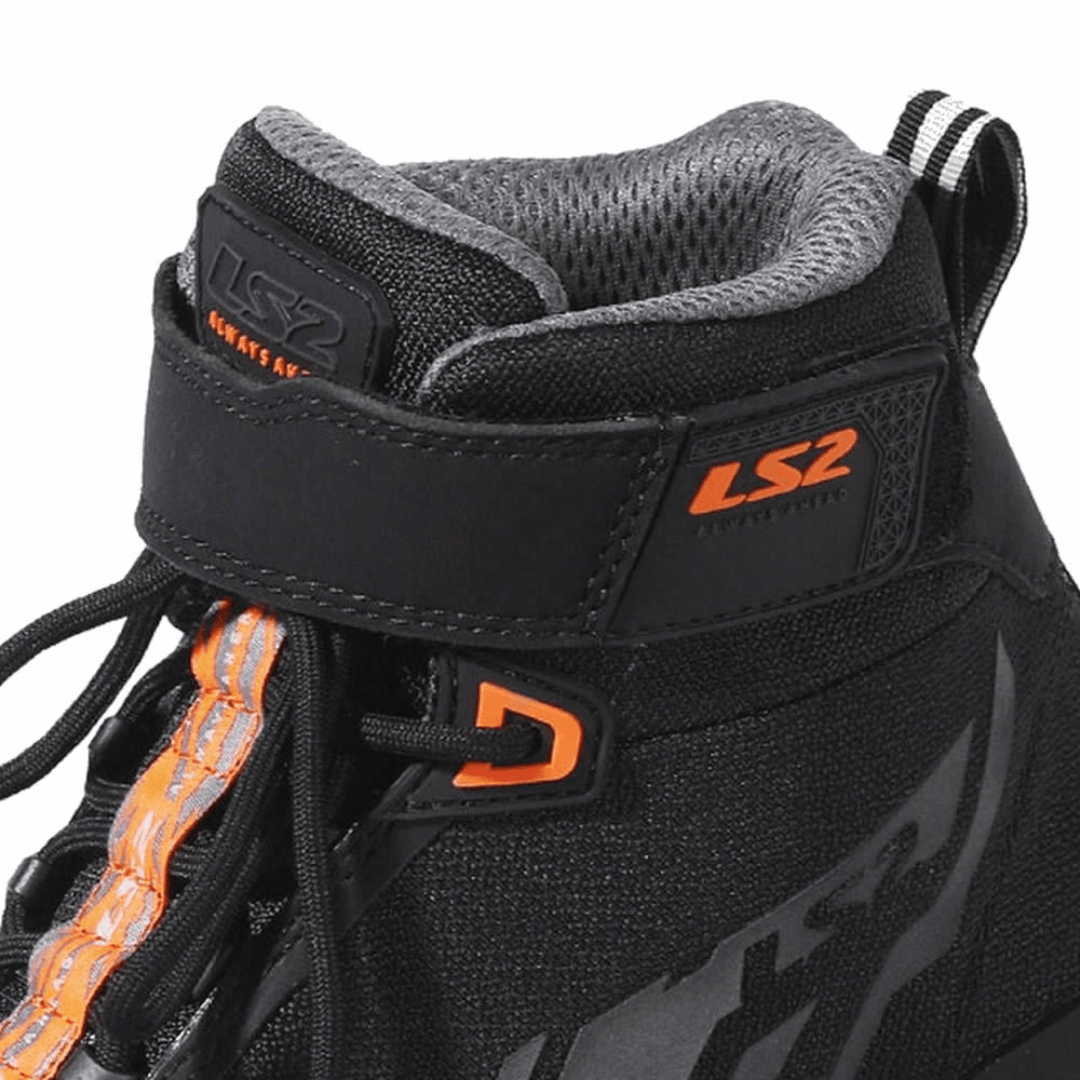 BOTAS LS2 ACRUX BLACK ORANGE8