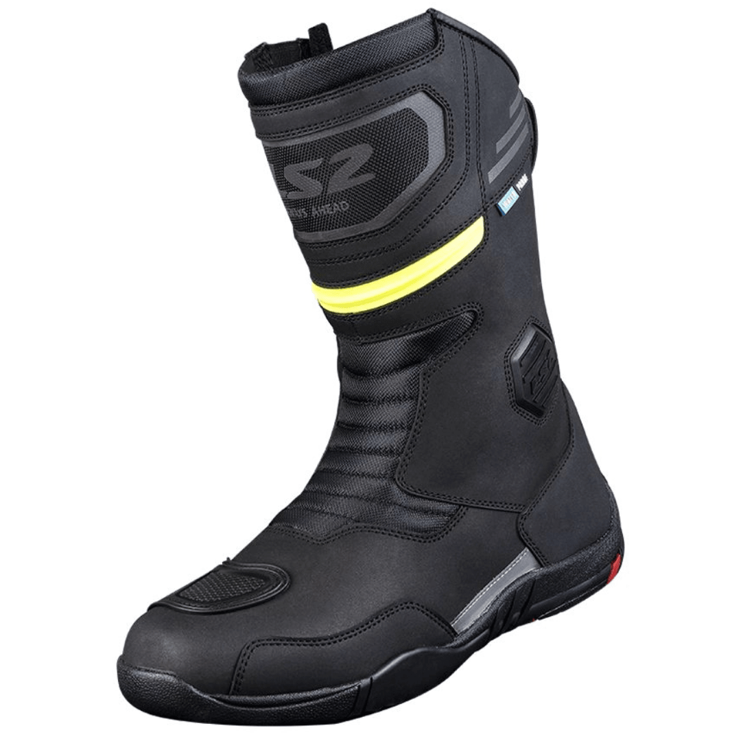 BOTAS LS2 GOBY LADY CAÑA ALTA BLACK YELLOW2