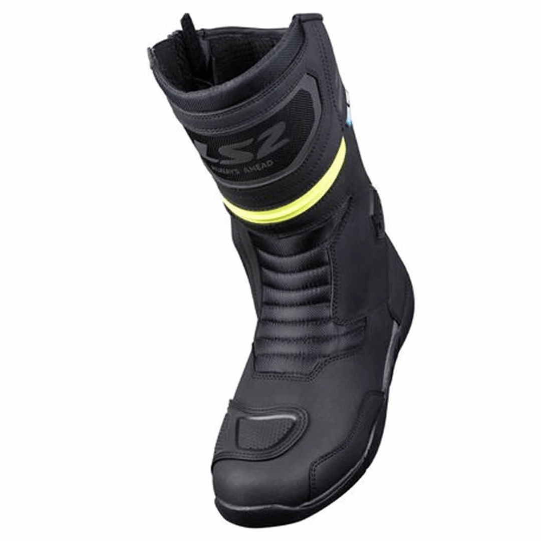 BOTAS LS2 GOBY LADY CAÑA ALTA BLACK YELLOW4