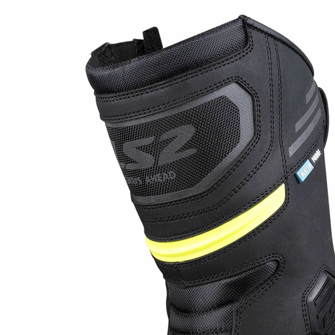 BOTAS LS2 GOBY LADY CAÑA ALTA BLACK YELLOW7