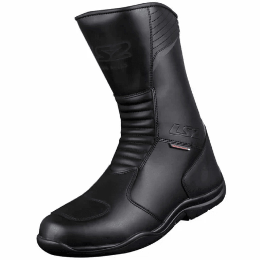 BOTAS LS2 URANO BLACK CAÑA MEDIA2