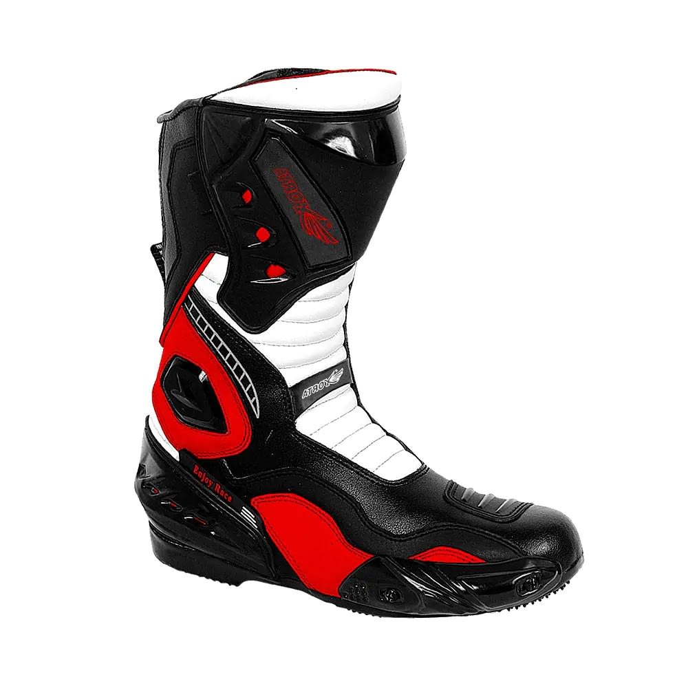 BOTAS ATROX AT6005 RACING LARGAS RED WHITE1