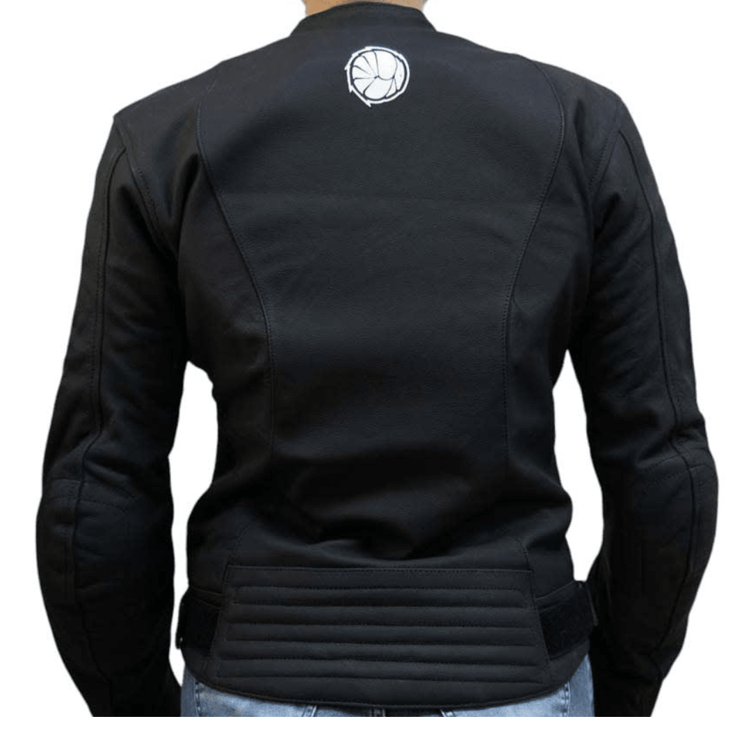 CHAQUETA ARMAD BRIGHT CUERO LADY BLACK3