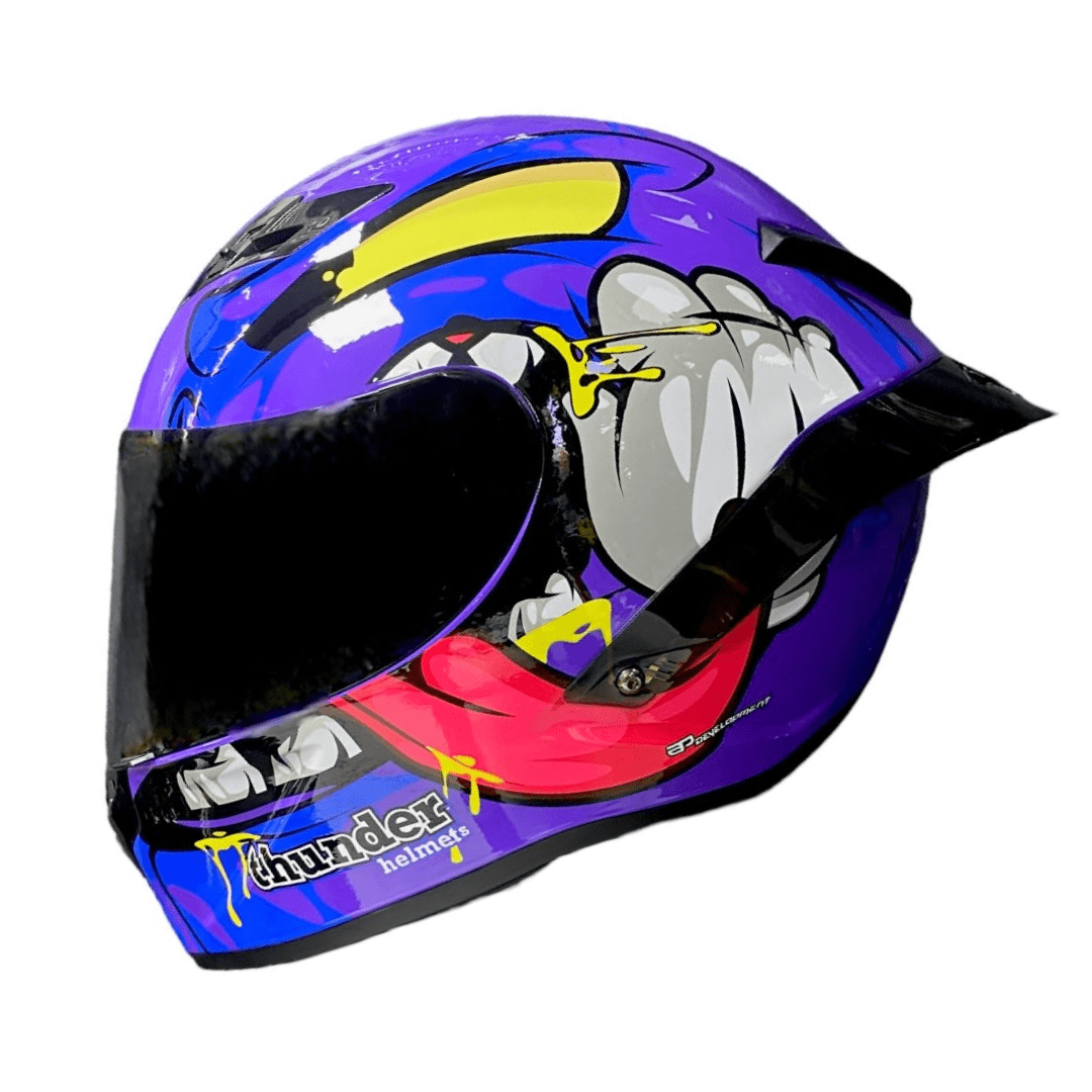 CASCO MAX EVO CARTOON PURPLE1