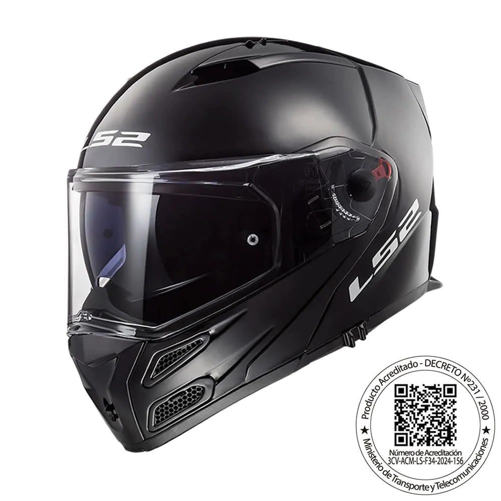 CASCO LS2 FF324 METRO EVO BLACK3