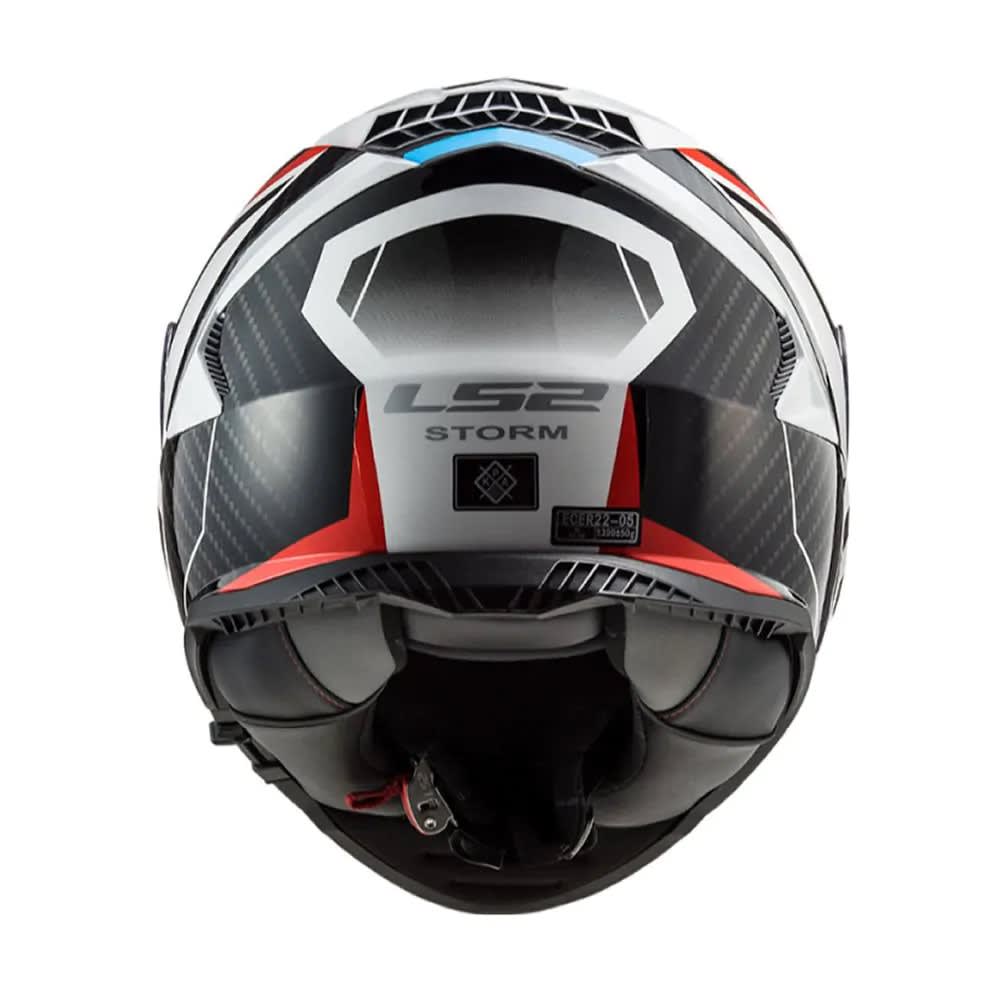 CASCO LS2 FF800 STORM RACER WHITE RED BLUE6