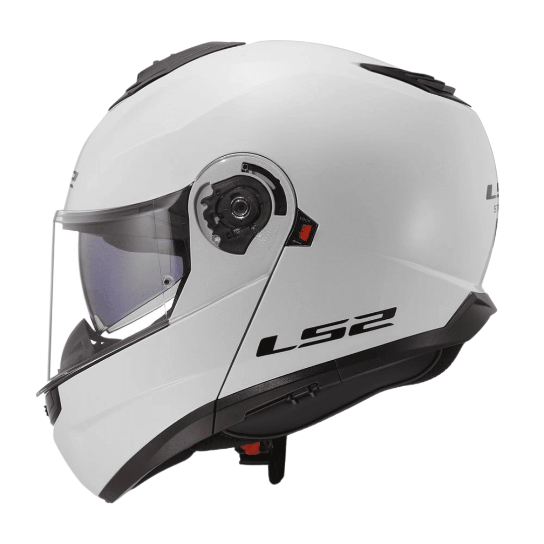 CASCO LS2 ABATIBLE FF908 STROBE II SOLID WHITE3