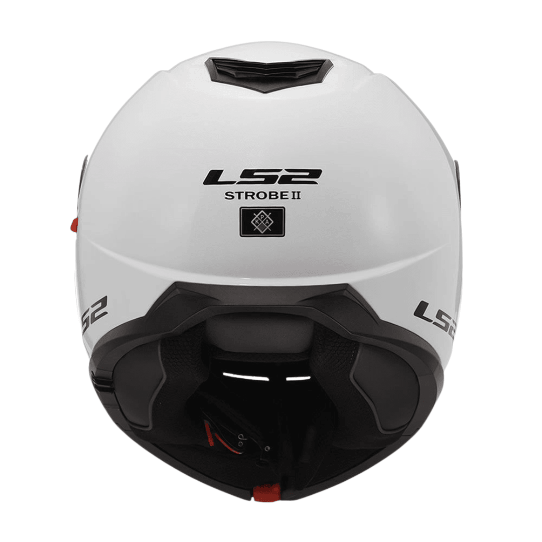 CASCO LS2 ABATIBLE FF908 STROBE II SOLID WHITE6