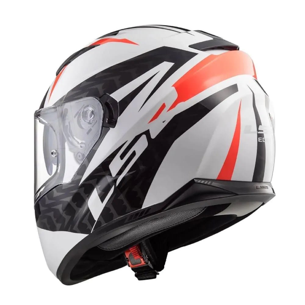 CASCO LS2 FF320 STREAM EVO COMMANDER WHITE ORANGE3