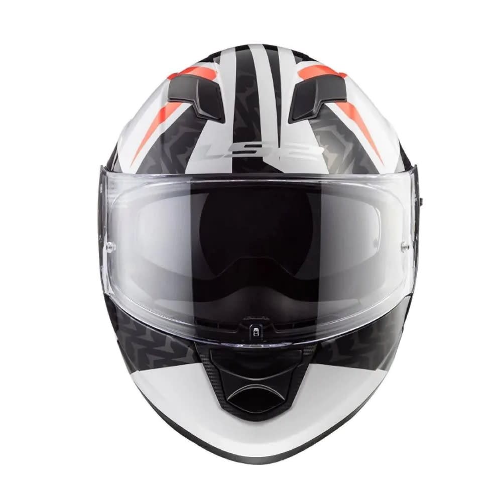 CASCO LS2 FF320 STREAM EVO COMMANDER WHITE ORANGE2