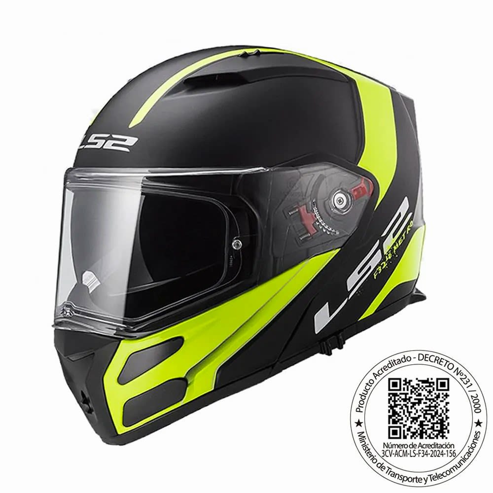 CASCO LS2 FF324 METRO EVO RAPID BLACK GREEN3